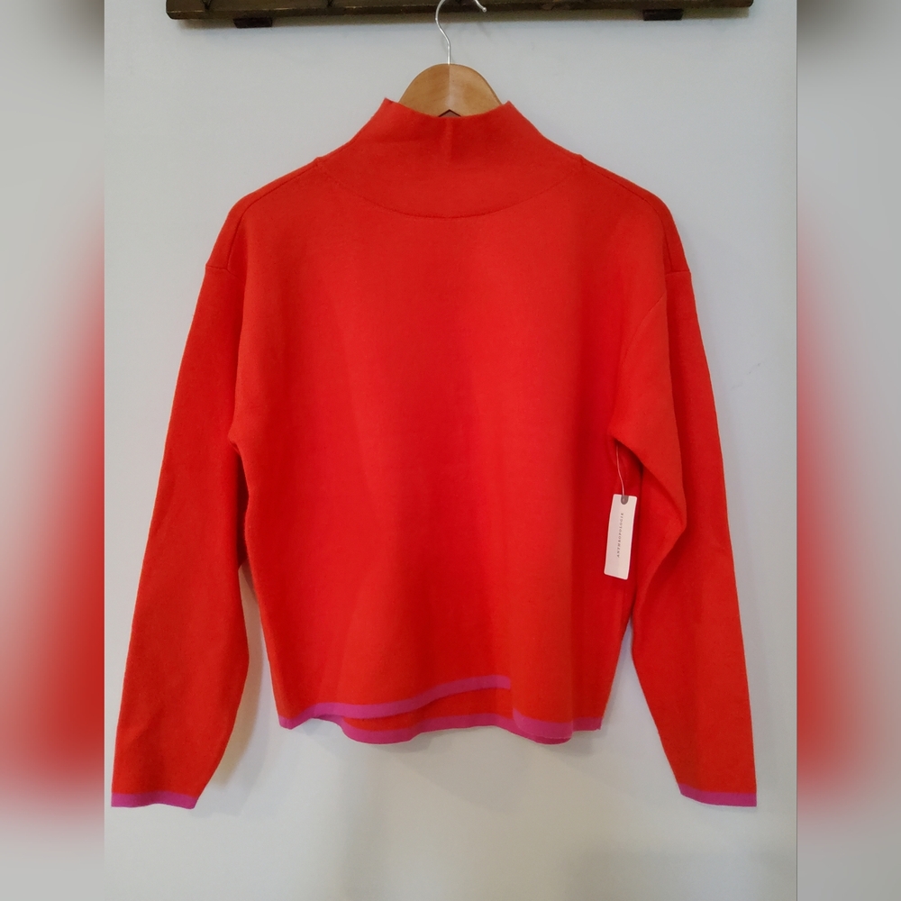 Maeve Anthropologie NWT Mock Necl Sweater Oversized